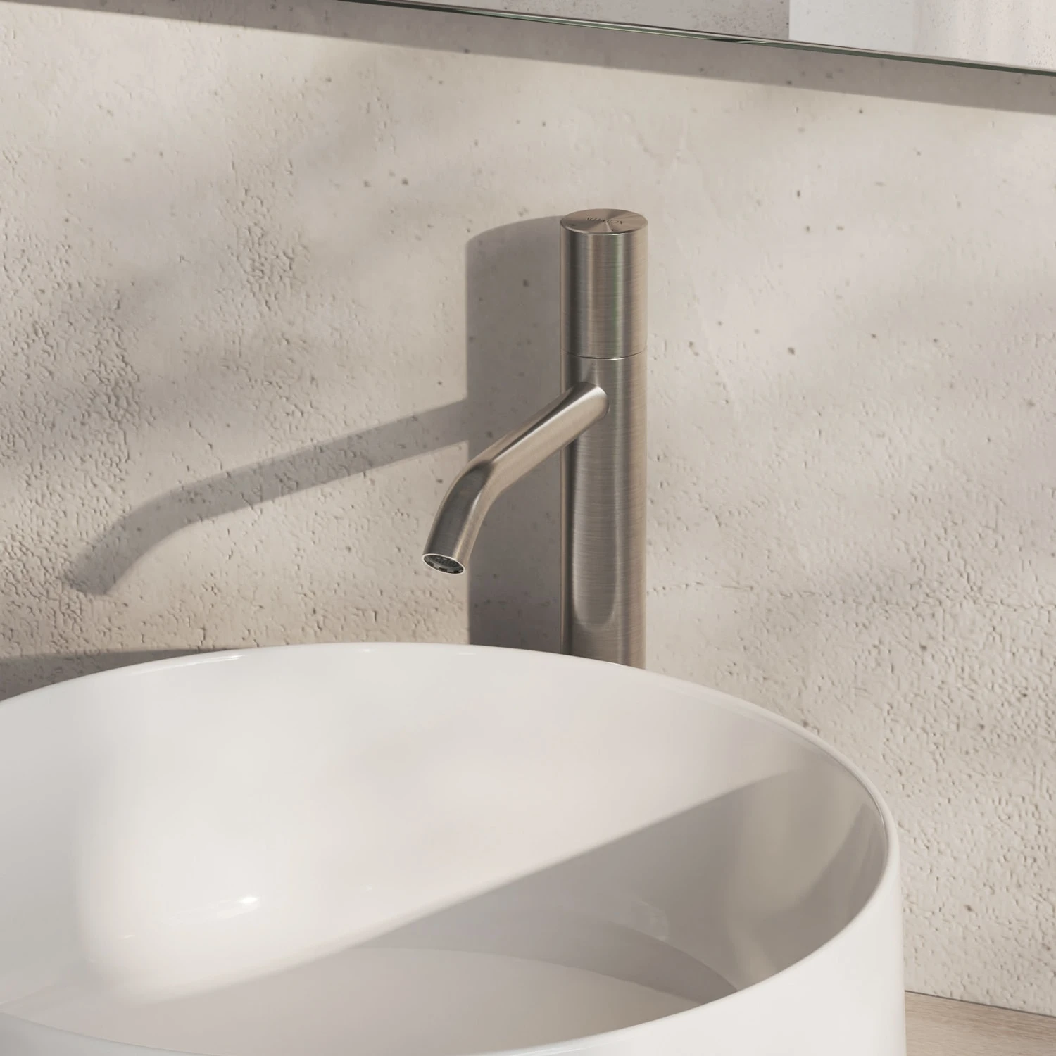 ALLUVION Juno Edelstahl Waschtisch-Einhebelmischer XXL Ohne Ablaufventil, Wassersparend 2 ALLUVION Juno Edelstahl Waschtisch-Einhebelmischer XXL Ohne Ablaufventil, Wassersparend – Bild 2