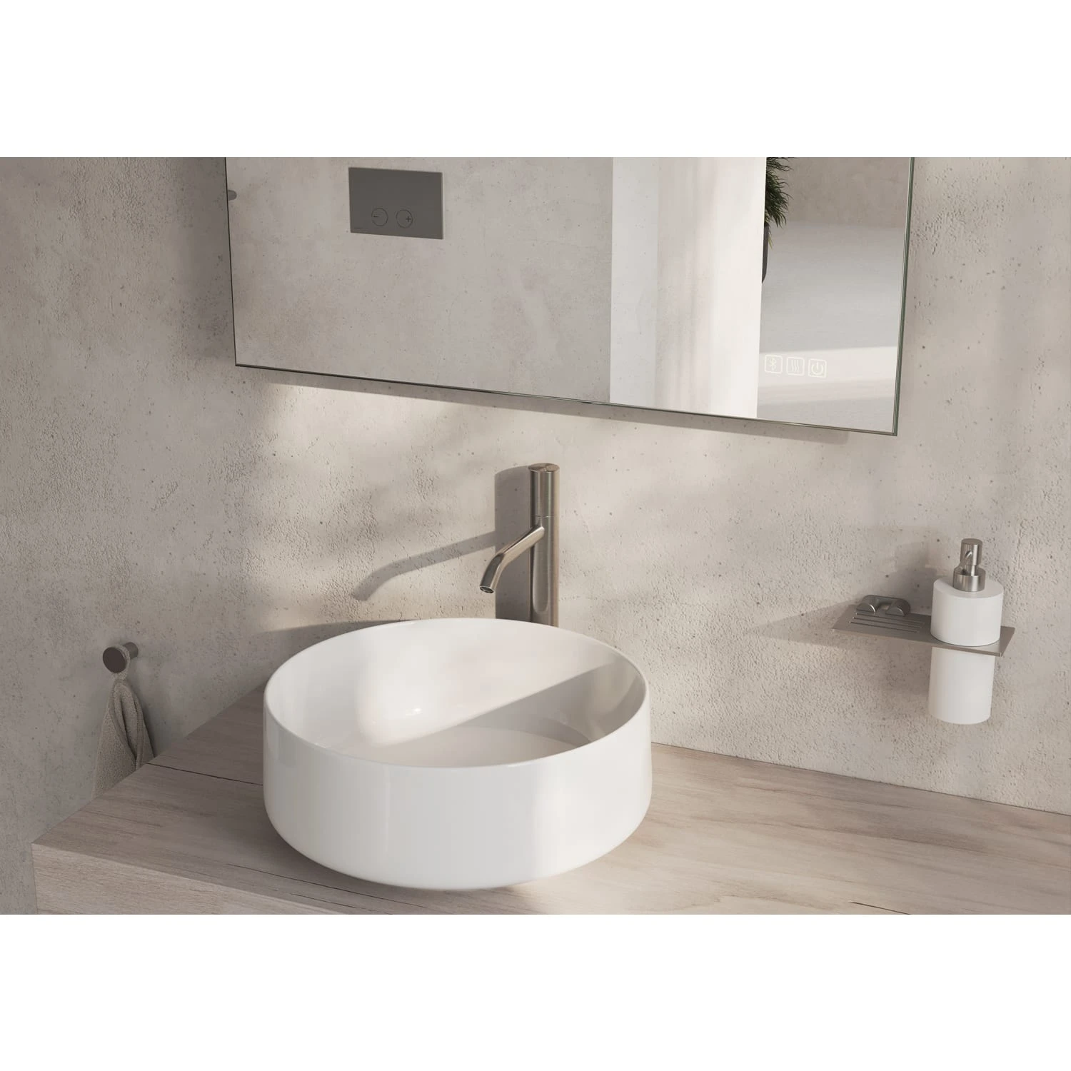 ALLUVION Juno Edelstahl Waschtisch-Einhebelmischer XXL Ohne Ablaufventil, Wassersparend 6 ALLUVION Juno Edelstahl Waschtisch-Einhebelmischer XXL Ohne Ablaufventil, Wassersparend – Bild 6