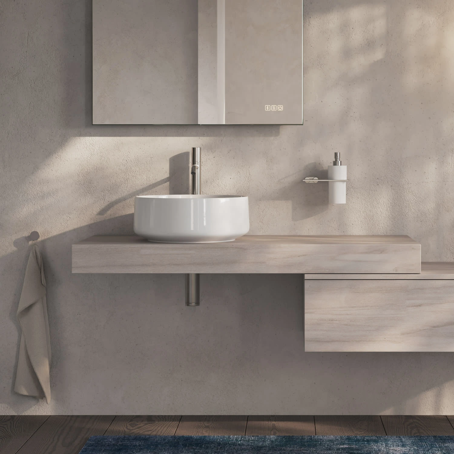 ALLUVION Juno Edelstahl Waschtisch-Einhebelmischer XXL Ohne Ablaufventil, Wassersparend 5 ALLUVION Juno Edelstahl Waschtisch-Einhebelmischer XXL Ohne Ablaufventil, Wassersparend – Bild 5