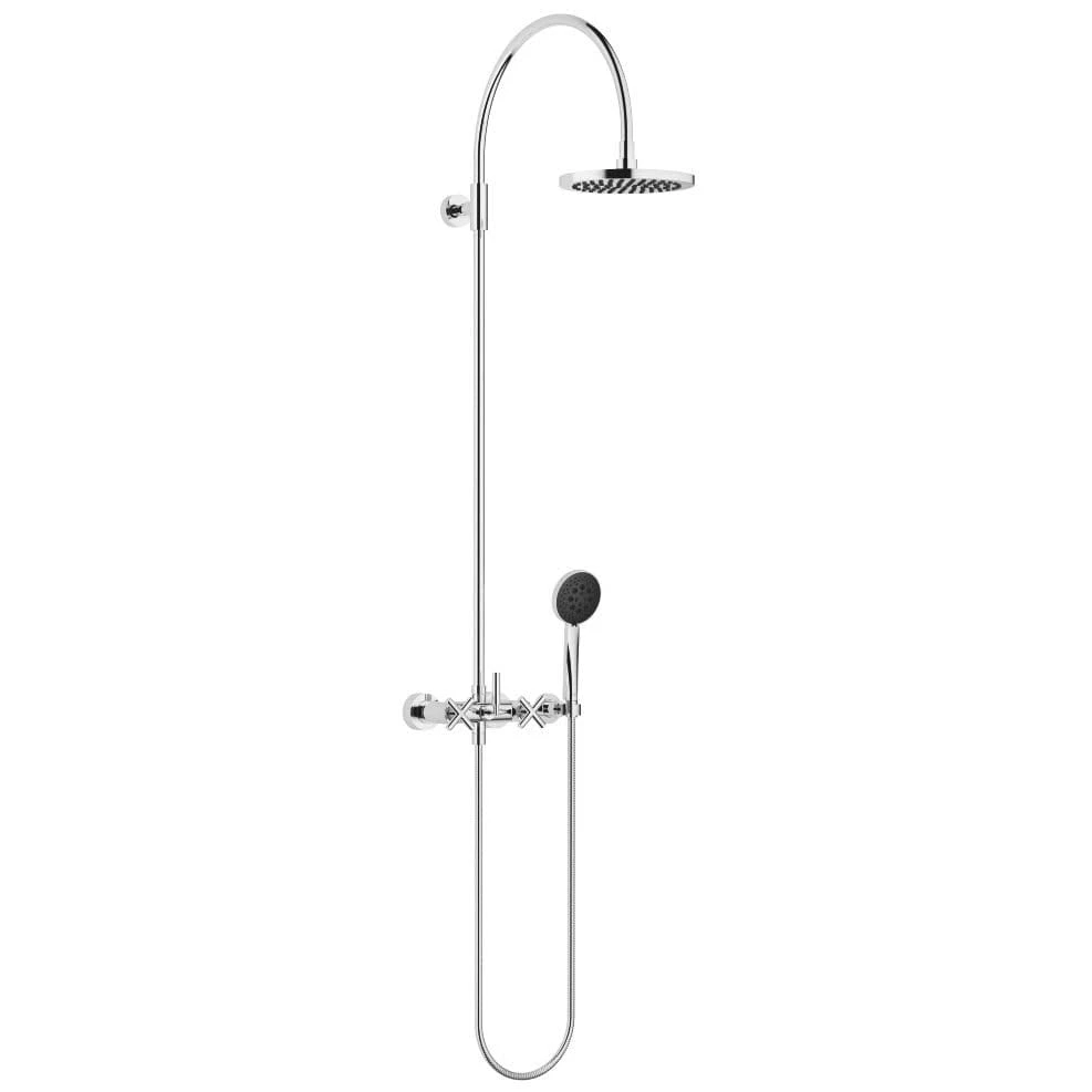 Dornbracht TARA Shower Pipe Mit Brausebatterie 1 Dornbracht TARA Shower Pipe Mit Brausebatterie