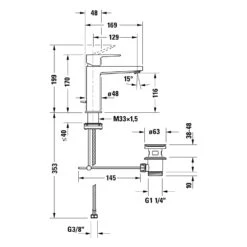Duravit Manhattan Einhebel-Waschtischarmatur M Mit Zugstangen-Ablaufgarnitur 8 Duravit Manhattan Einhebel-Waschtischarmatur M Mit Zugstangen-Ablaufgarnitur -Hansgrohe Verkäufe duravit badarmaturen manhatten waschtisch manhattan einhebel 12300418