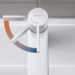 Duravit D-Neo Einhebel-Waschtischmischer S FreshStart Ohne Zugstange -Hansgrohe Verkäufe duravit neo badarmaturen waschtisch einhebel waschtischmischer 4315501