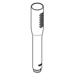GROHE Get Stick 100 Handbrause Mit 1 Strahlart 11 GROHE Get Stick 100 Handbrause Mit 1 Strahlart -Hansgrohe Verkäufe grohe brausenprogramm handbrausen vitalio get stick 6350827
