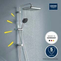 GROHE Vitalio Comfort 250 Flex Duschsystem Mit Umstellung, Wandmontage 62 Cm 13 GROHE Vitalio Comfort 250 Flex Duschsystem Mit Umstellung, Wandmontage 62 Cm -Hansgrohe Verkäufe grohe duschsysteme vitalio comfort 250 flex 13170048