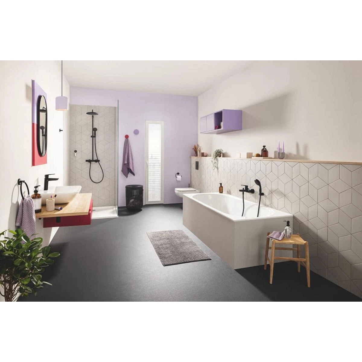 GROHE Vitalio Start System 250 Duschsystem Mit Thermostatbatterie 3 GROHE Vitalio Start System 250 Duschsystem Mit Thermostatbatterie – Bild 3