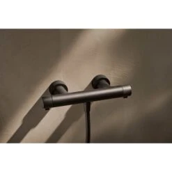 Hansa HANSAAURELIA Thermostat-Brausebatterie Mit Brausestange Rund 97 Cm Und Handbrause 3-strahlig -Hansgrohe Verkäufe hansa badezimmer hansaaurelia thermostat brausebatterie mit 13900348