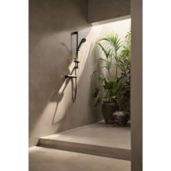 Hansa HANSAAURELIA Thermostat-Brausebatterie Mit Brausestange Rund 97 Cm Und Handbrause 3-strahlig -Hansgrohe Verkäufe hansa badezimmer hansaaurelia thermostat brausebatterie mit 13900427