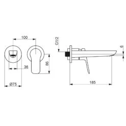 Hansa HANSABASIC Einhebelmischer-Waschtischarmatur, Fertigmontageset 5 Hansa HANSABASIC Einhebelmischer-Waschtischarmatur, Fertigmontageset -Hansgrohe Verkäufe hansa badezimmer hansabasic einhebelmischer waschtischarmatur fertigmontageset 13411514