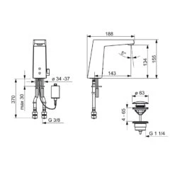 Hansa HANSALOFT Waschtischbatterie Mit Batteriebetrieb 3 Hansa HANSALOFT Waschtischbatterie Mit Batteriebetrieb -Hansgrohe Verkäufe hansa badezimmer hansaloft waschtisch waschtischbatterie mit 11766405