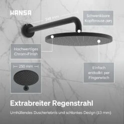 Hansa HANSAVANTIS Duschsystem Komplettset -Hansgrohe Verkäufe hansa badezimmer hansavantis brause duschsystem komplettset 13966818