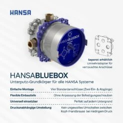 Hansa HANSAVANTIS Duschsystem Komplettset -Hansgrohe Verkäufe hansa badezimmer hansavantis brause duschsystem komplettset 13966820