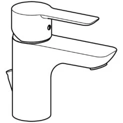 Hansa HANSALIGNA Waschtisch Einhand Einlochbatterie XS -Hansgrohe Verkäufe hansaligna hansa waschtisch einhandbatterie xs 0607 5407154