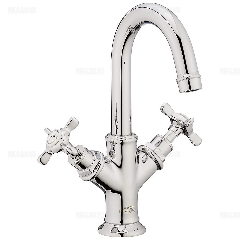 AXOR Montreux-Zweigriffarmatur Für Handwaschbecken 1 AXOR Montreux-Zweigriffarmatur Für Handwaschbecken