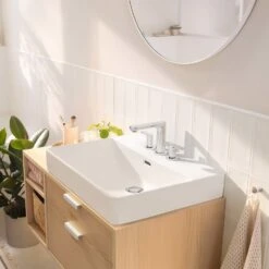 Hansgrohe Rebris S 3-Loch Waschtischarmatur 110 Mit Zugstangen-Ablaufgarnitur -Hansgrohe Verkäufe hansgrohe badarmaturen rebris waschtisch 3 loch 8755919