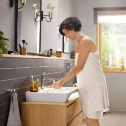 Hansgrohe Rebris E Einhebel-Waschtischarmatur 110 Mit Zugstangen-Ablaufgarnitur -Hansgrohe Verkäufe hansgrohe badarmaturen rebris waschtisch einhebel waschtischarmatur 8756234