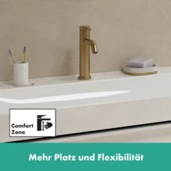 Hansgrohe Tecturis S Einhebel-Waschtischarmatur 110 Mit Zugstangen-Ablaufgarnitur -Hansgrohe Verkäufe hansgrohe badarmaturen tecturis waschtisch einhebel waschtischarmatur 12244304