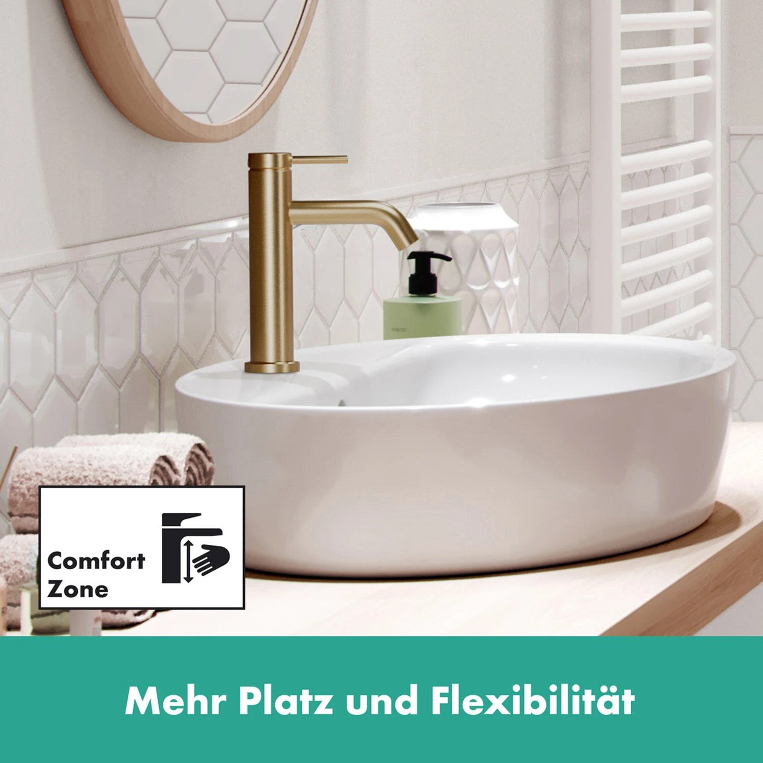 Hansgrohe Tecturis S Einhebel-Waschtischarmatur 110 Ohne Ablaufgarnitur 6 Hansgrohe Tecturis S Einhebel-Waschtischarmatur 110 Ohne Ablaufgarnitur – Bild 6