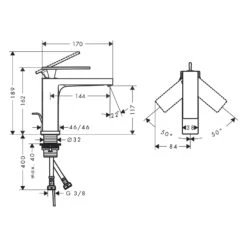 Hansgrohe Tecturis E Einhebel-Waschtischarmatur 110 Wassersparend+ Mit Zugstangen-Ablaufgarnitur -Hansgrohe Verkäufe hansgrohe badarmaturen tecturis waschtisch einhebel waschtischarmatur 12605467