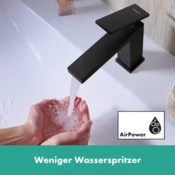 Hansgrohe Tecturis E Einhebel-Waschtischarmatur 80 CoolStart Wassersparend+ Ohne Ablaufgarnitur -Hansgrohe Verkäufe hansgrohe badarmaturen tecturis waschtisch einhebel waschtischarmatur 12627799
