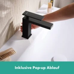 Hansgrohe Tecturis E Einhebel-Waschtischarmatur 110 Wassersparend+ Mit Zugstangen-Ablaufgarnitur -Hansgrohe Verkäufe hansgrohe badarmaturen tecturis waschtisch einhebel waschtischarmatur 12627995