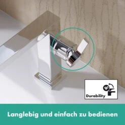 Hansgrohe Tecturis E Einhebel-Waschtischarmatur 110 Fine CoolStart Wassersparend+ Mit Zugstangen-Ablaufgarnitur -Hansgrohe Verkäufe hansgrohe badarmaturen tecturis waschtisch einhebel waschtischarmatur 12628154