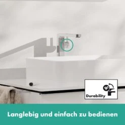 Hansgrohe Tecturis E Einhebel-Waschtischarmatur 240 Fine CoolStart Wassersparend+ Für Aufsatzwaschtische Ohne Ablaufgarnitur -Hansgrohe Verkäufe hansgrohe badarmaturen tecturis waschtisch einhebel waschtischarmatur 12628478