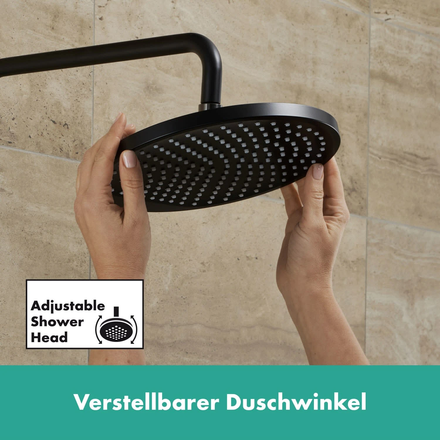 Hansgrohe Vernis Blend Duschsystem 240 1 Strahlart Mit Wannenthermostat 7 Hansgrohe Vernis Blend Duschsystem 240 1 Strahlart Mit Wannenthermostat – Bild 7