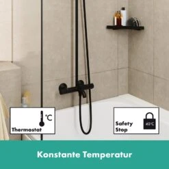 Hansgrohe Vernis Blend Duschsystem 240 1 Strahlart Mit Wannenthermostat 14 Hansgrohe Vernis Blend Duschsystem 240 1 Strahlart Mit Wannenthermostat -Hansgrohe Verkäufe hansgrohe badarmaturen vernis blend dusche duschsystem 8969021