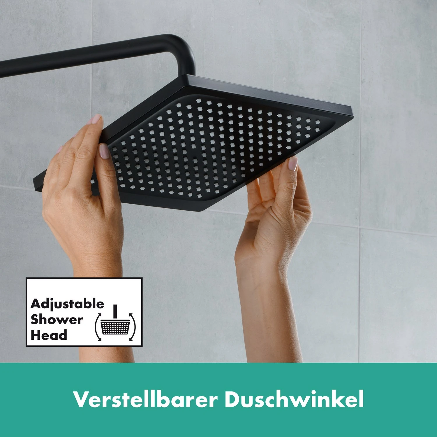 Hansgrohe Vernis Shape Duschsystem 240 1 Strahlart Mit Wannenthermostat 7 Hansgrohe Vernis Shape Duschsystem 240 1 Strahlart Mit Wannenthermostat – Bild 7