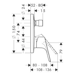 Hansgrohe Crometta S Brausesystem 240 1 Strahlart Mit Einhebelmischer -Hansgrohe Verkäufe hansgrohe brausenprogramm brausesets mit armatur crometta 11755188