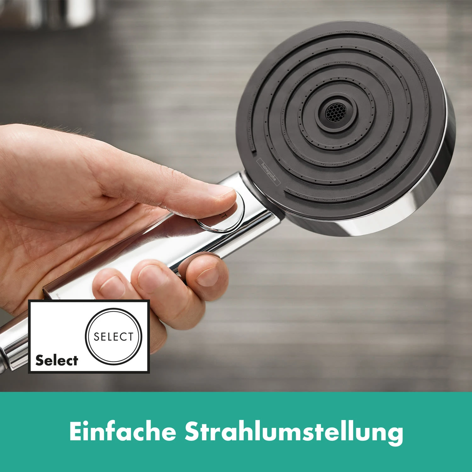 Hansgrohe Pulsify Select S Handbrause 105 3 Strahlarten Activation 3 Hansgrohe Pulsify Select S Handbrause 105 3 Strahlarten Activation – Bild 3