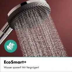 Hansgrohe Raindance Alive Select S Handbrause 125 3 Strahlarten Wassersparend+ -Hansgrohe Verkäufe hansgrohe brausenprogramm handbrausen raindance alive select 13946408