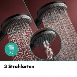 Hansgrohe Raindance Alive Select S Handbrause 125 3 Strahlarten -Hansgrohe Verkäufe hansgrohe brausenprogramm handbrausen raindance alive select 13946417