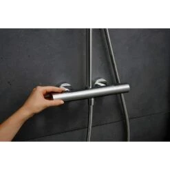 Hansgrohe Pulsify S Puro Duschsystem 260 1 Strahlart, Mit Ecostat Fine -Hansgrohe Verkäufe hansgrohe brausenprogramm showerpipe pulsify puro duschsystem 13509577