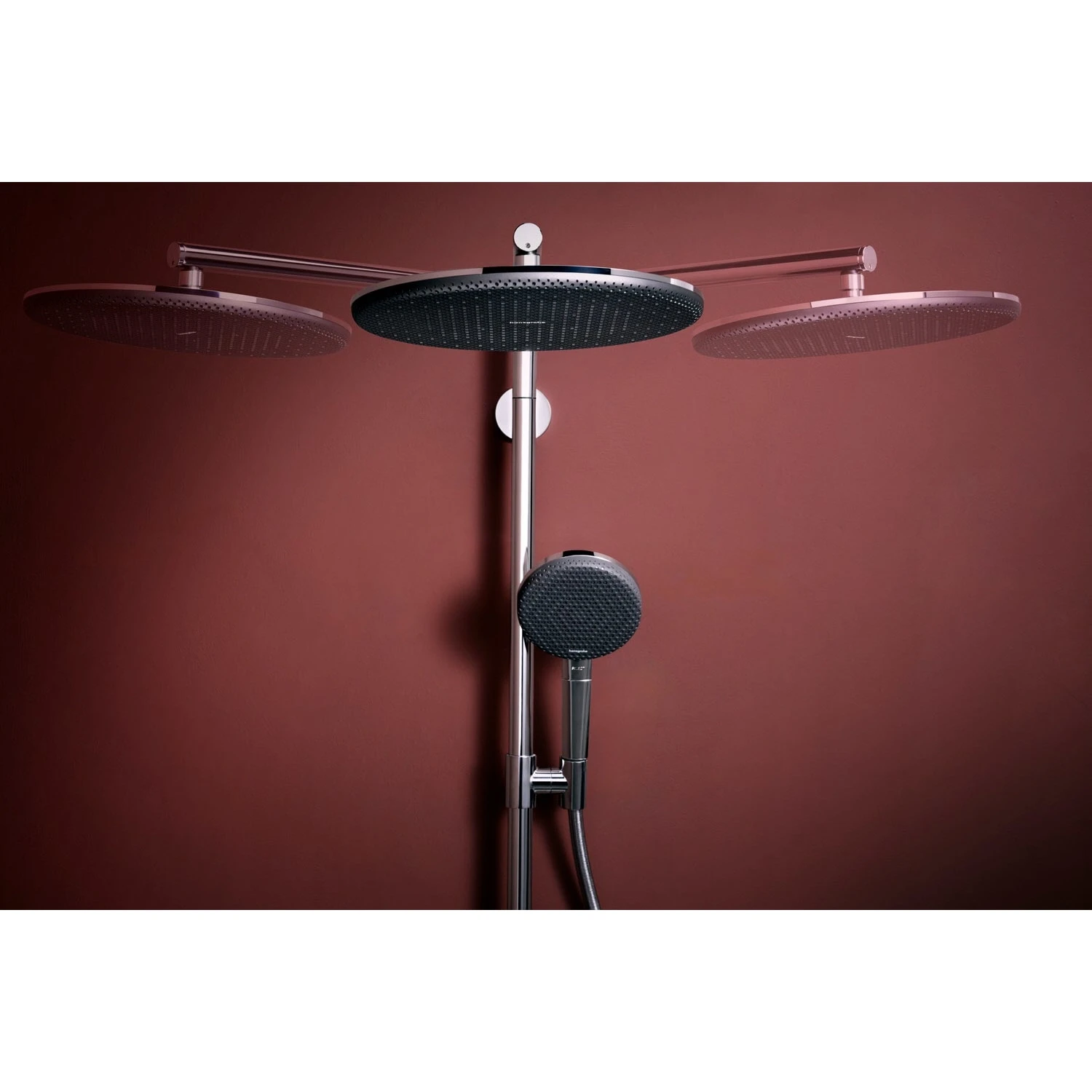 Hansgrohe Raindance Alive S Puro Duschsystem 300 Rund, 1 Strahlart Wassersparend, Mit Ecostat Element 4 Hansgrohe Raindance Alive S Puro Duschsystem 300 Rund, 1 Strahlart Wassersparend, Mit Ecostat Element – Bild 4