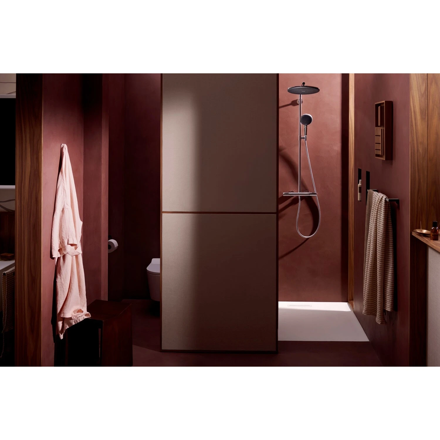 Hansgrohe Raindance Alive S Puro Duschsystem 300 Rund, 1 Strahlart Wassersparend, Mit Ecostat Element 10 Hansgrohe Raindance Alive S Puro Duschsystem 300 Rund, 1 Strahlart Wassersparend, Mit Ecostat Element – Bild 10