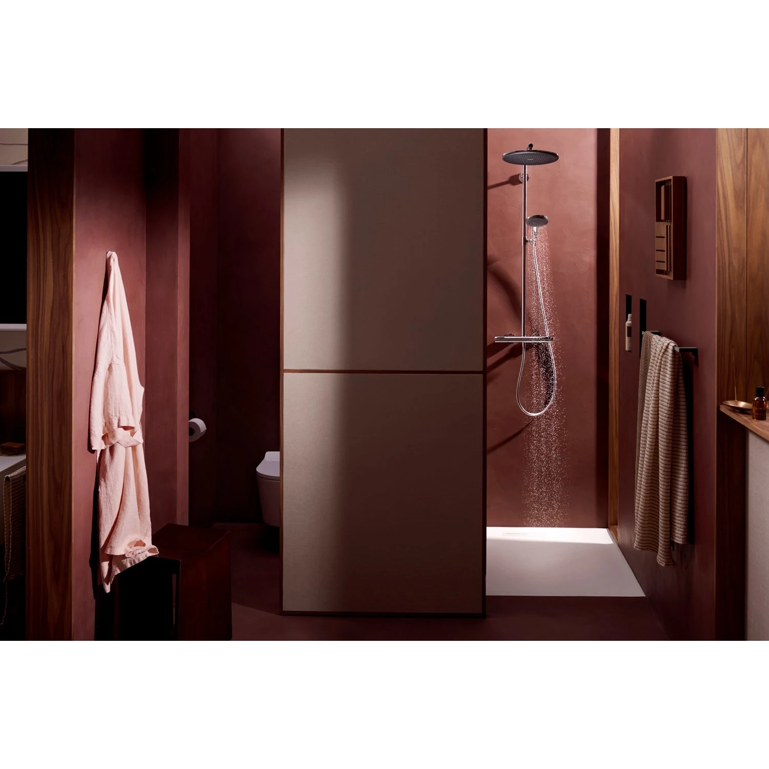 Hansgrohe Raindance Alive S Puro Duschsystem 300 Rund, 1 Strahlart Wassersparend, Mit Ecostat Element 11 Hansgrohe Raindance Alive S Puro Duschsystem 300 Rund, 1 Strahlart Wassersparend, Mit Ecostat Element – Bild 11