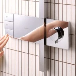 Hansgrohe Raindance Alive Q Duschsystem 210/340 Softcube, 2 Strahlarten, Mit ShowerSelect Comfort -Hansgrohe Verkäufe hansgrohe brausenprogramm showerpipe raindance alive q 13952981