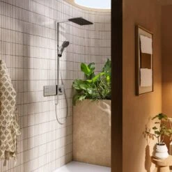 Hansgrohe Raindance Alive Q Duschsystem 210/340 Softcube, 2 Strahlarten Wassersparend, Mit ShowerSelect Comfort -Hansgrohe Verkäufe hansgrohe brausenprogramm showerpipe raindance alive q 13953104