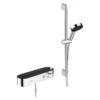 Hansgrohe Pulsify Select S Brausesystem 105 3 Strahlarten Relaxation Mit Duschkopf, Thermostat, Duschstange 65 Cm, Schieber Und Duschschlauch -Hansgrohe Verkäufe hansgrohe pulsify select brause brausesystem 105 4782635