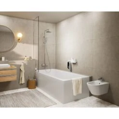 Hansgrohe Vernis Blend Duschsystem 200 1 Jet Mit Wannenthermostat -Hansgrohe Verkäufe hansgrohe vernis blend dusche duschsystem 200 12196100