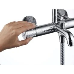 Hansgrohe Vernis Blend Duschsystem 200 1 Jet Mit Wannenthermostat -Hansgrohe Verkäufe hansgrohe vernis blend dusche duschsystem 200 4880981