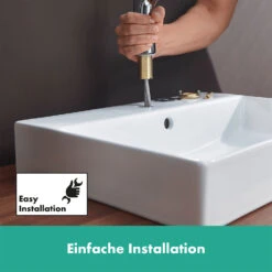 Hansgrohe Vernis Blend Waschtischarmatur 70 Mit Zugstangen-Ablaufgarnitur -Hansgrohe Verkäufe hansgrohe vernis blend waschtisch waschtischarmatur 70 12209224
