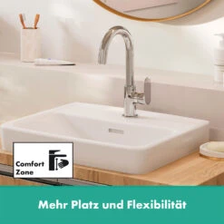 Hansgrohe Vernis Blend Waschtischarmatur Mit Schwenkauslauf Und Zugstangen-Ablaufgarnitur -Hansgrohe Verkäufe hansgrohe vernis blend waschtisch waschtischarmatur mit 12209305