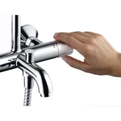 Hansgrohe Vernis Shape Duschsystem 230 1 Jet Mit Wannenthermostat -Hansgrohe Verkäufe hansgrohe vernis shape dusche duschsystem 230 4883054