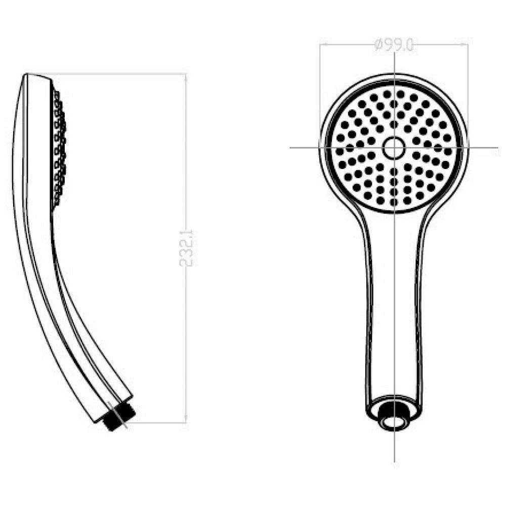 Avenarius Handbrause, Ø 9,9 Cm 2 Avenarius Handbrause, Ø 9,9 Cm – Bild 2