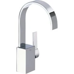 Dornbracht MEM Waschtisch-Einhandbatterie Mit Ablaufgarnitur Ausladung 20 Cm