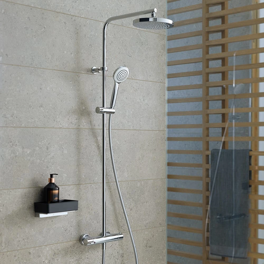 Duravit B.1 Shower System Mit Brausethermostat 1 Duravit B.1 Shower System Mit Brausethermostat