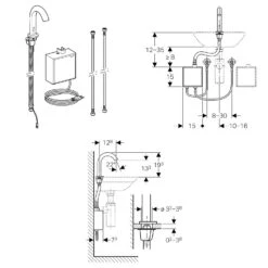 Geberit Piave Waschtischarmatur, Standmontage, Netzbetrieb, Mit AP-Funktionsbox -Hansgrohe Verkäufe hersteller geberit armaturen waschtisch waschtischarmatur piave 2629561