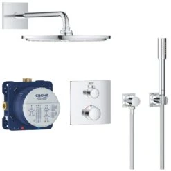 GROHE Grohtherm Duschsystem Unterputz Mit Rainshower Cosmopolitan 310 -Hansgrohe Verkäufe hersteller grohe duschsysteme unterputz grohtherm mit 2937457